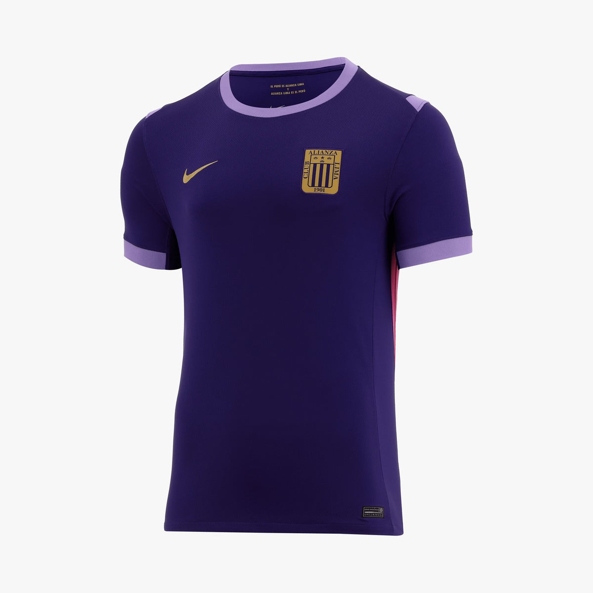 Camiseta Alianza Lima morada hombre