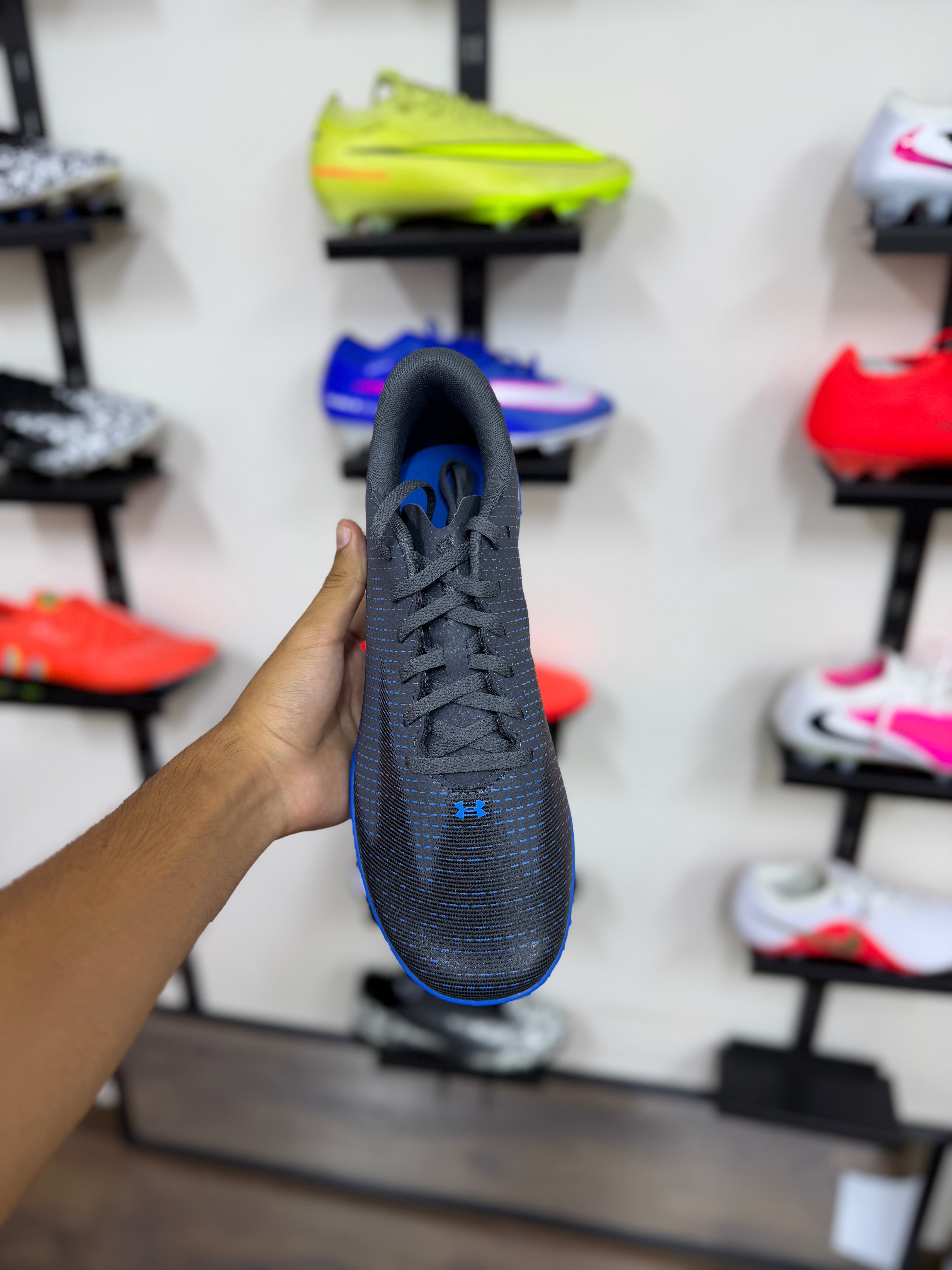 Under Armour Shadow TF negras azul