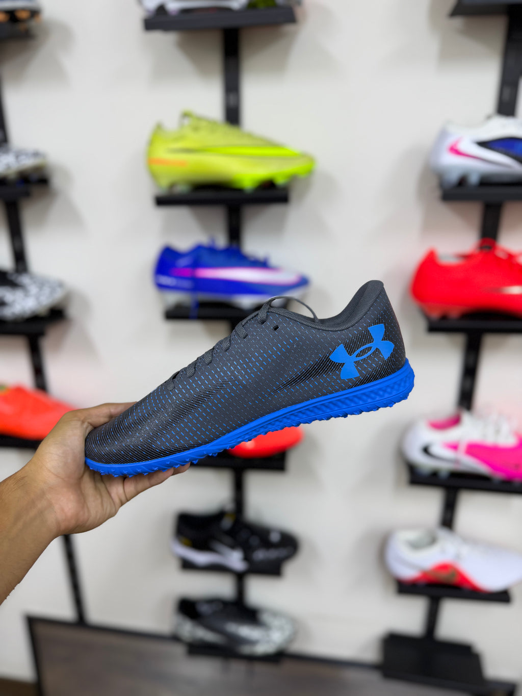 Under Armour Shadow TF negras azul