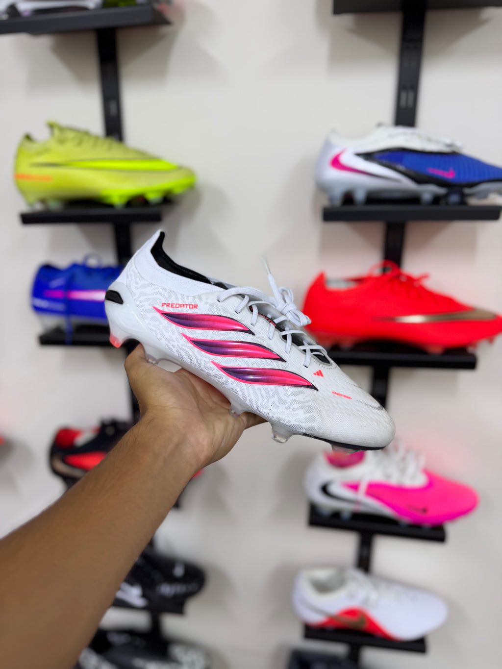 Adidas Predator Elite FG blancas rojas