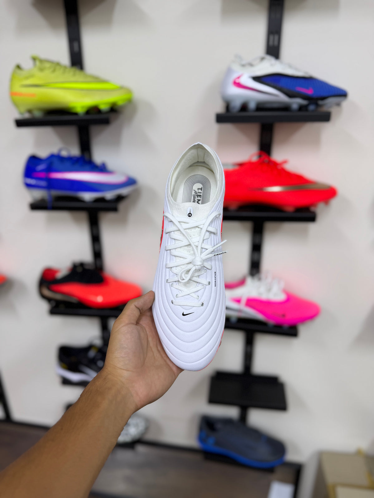 Nike Tiempo Maestro Elite FG blancas rojas