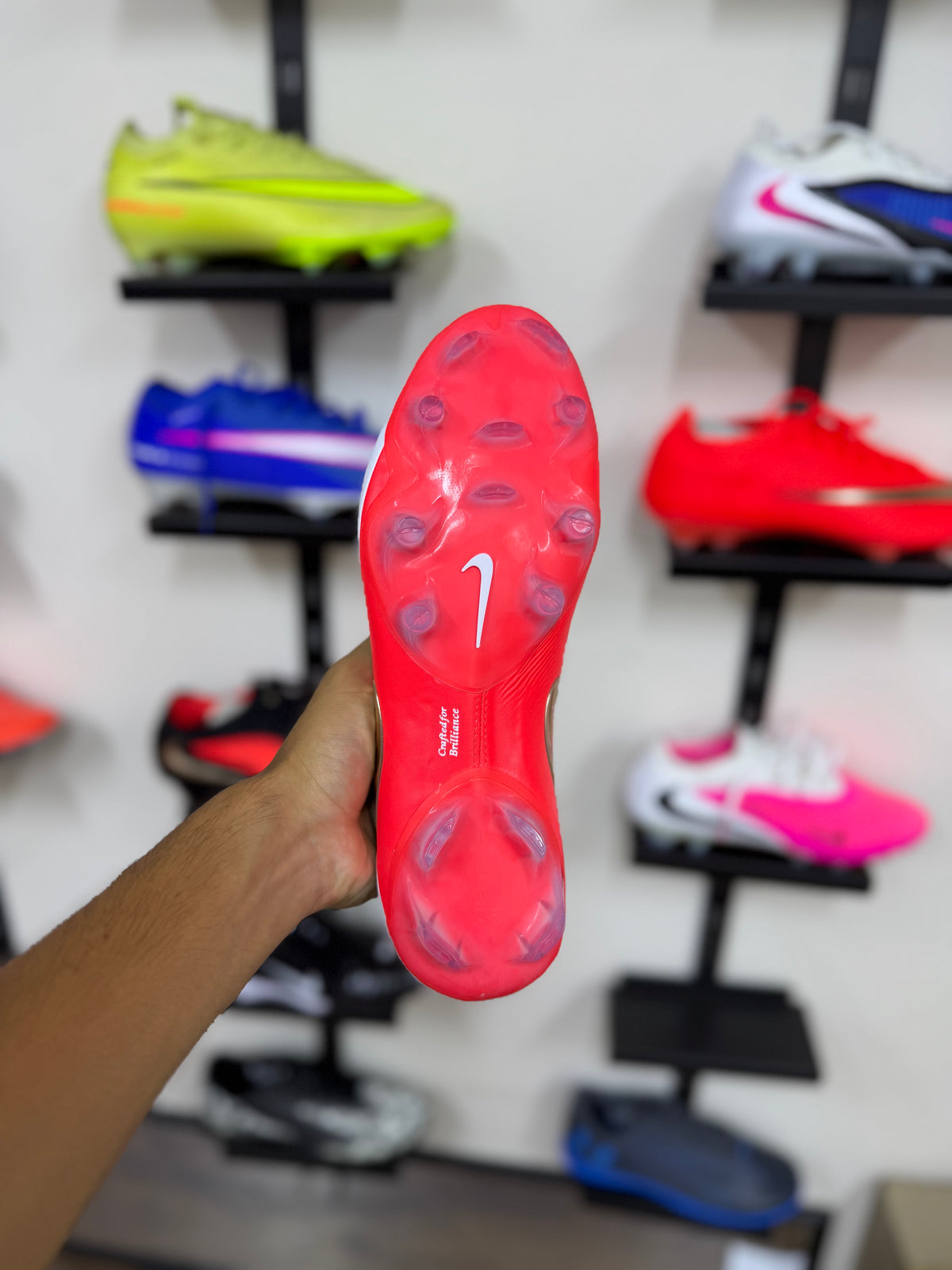 Nike Tiempo Maestro Elite FG blancas rojas