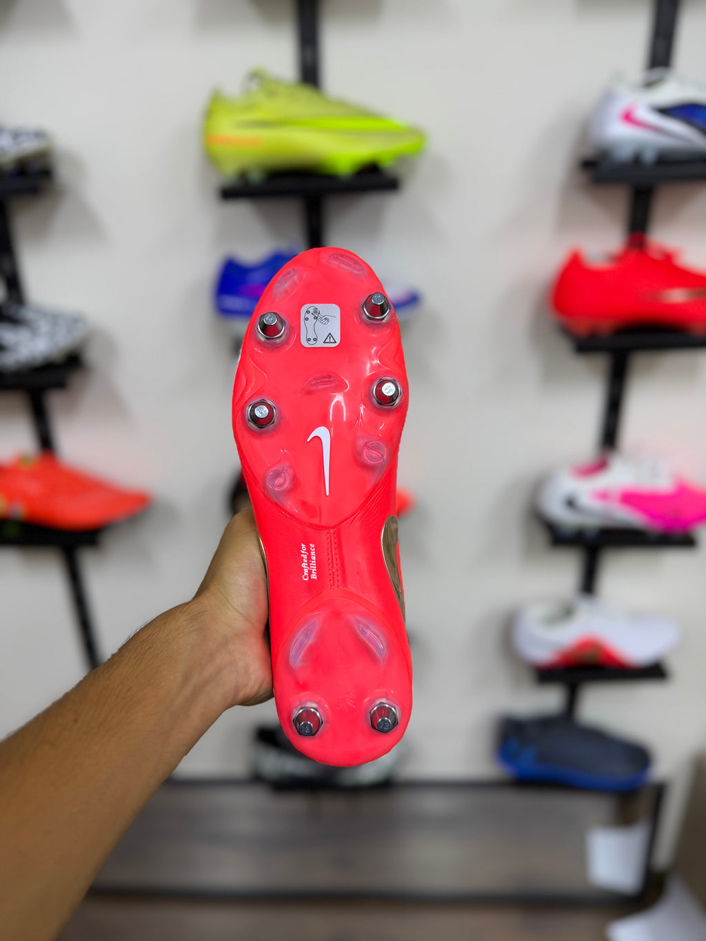 Nike Tiempo Maestro Elite SG Pro blancas rojas