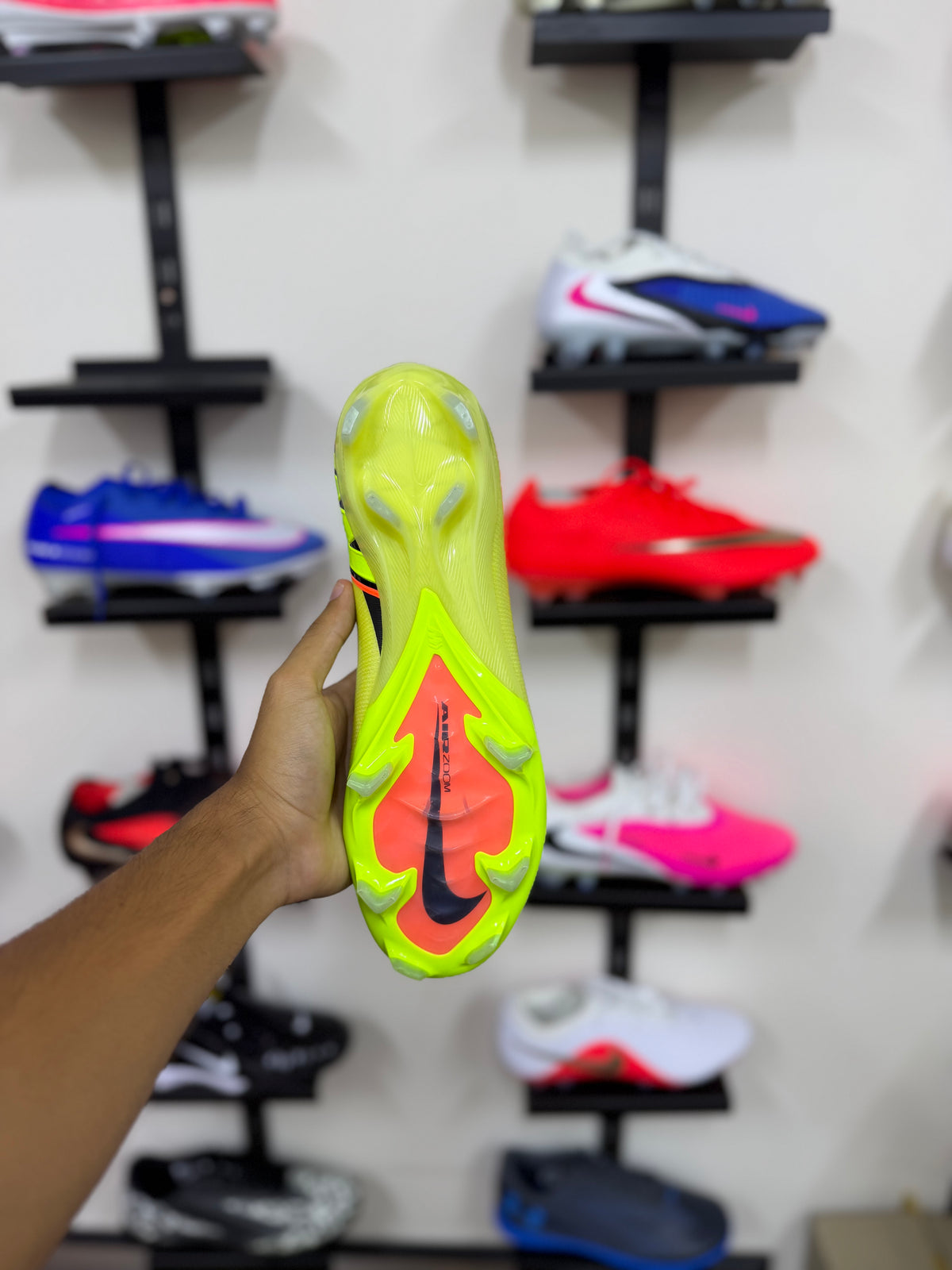 Nike Vapor 16 Elite FG fosforescente