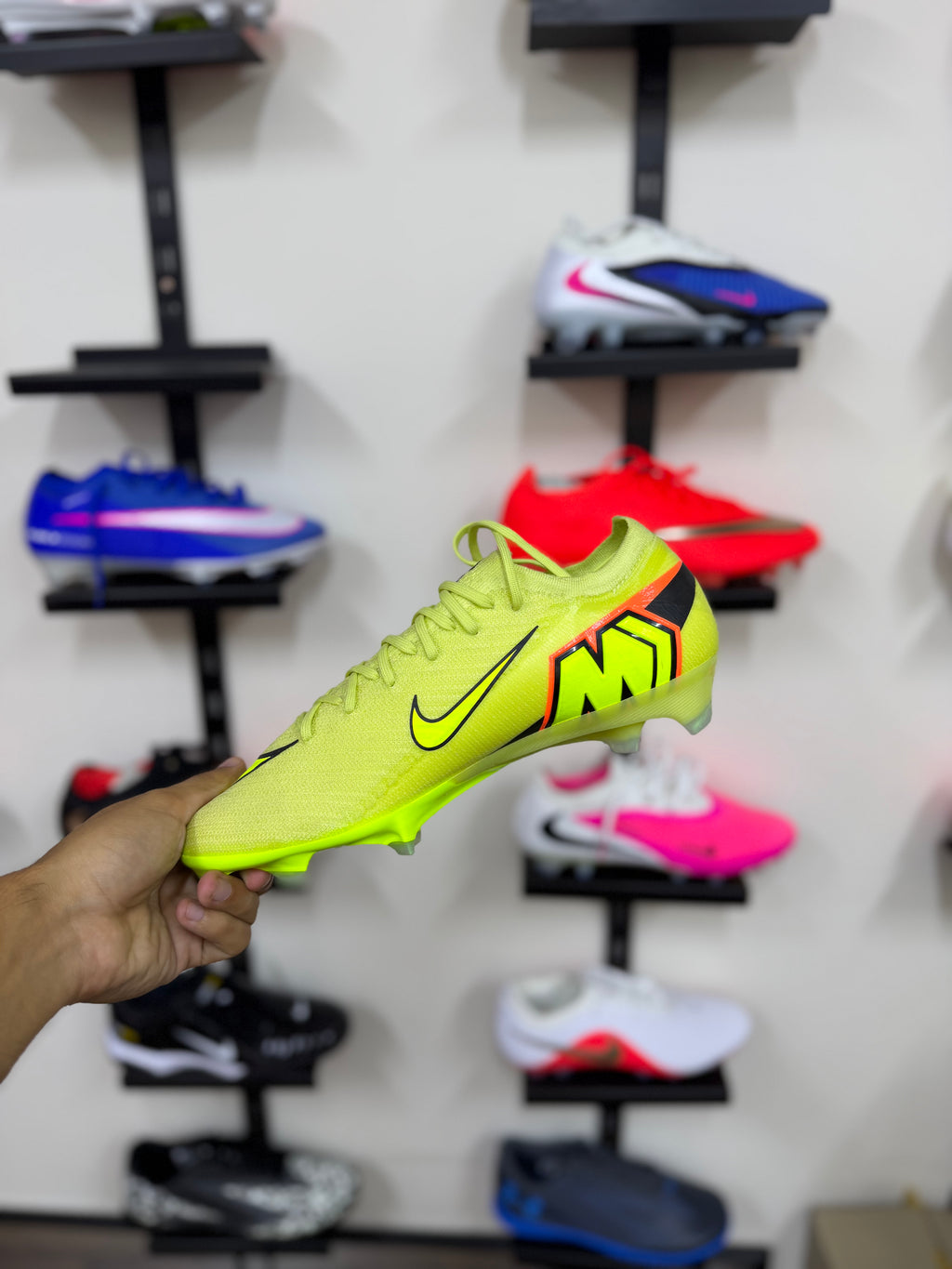 Nike Vapor 16 Elite FG fosforescente