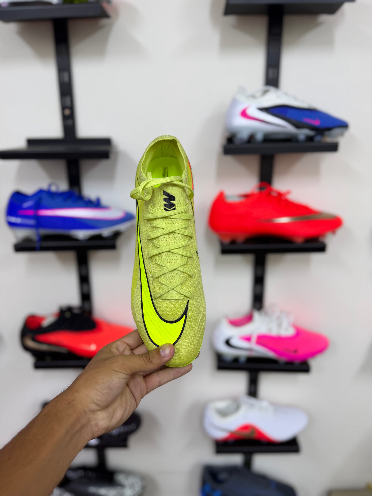 Nike Vapor 16 Elite FG fosforescente