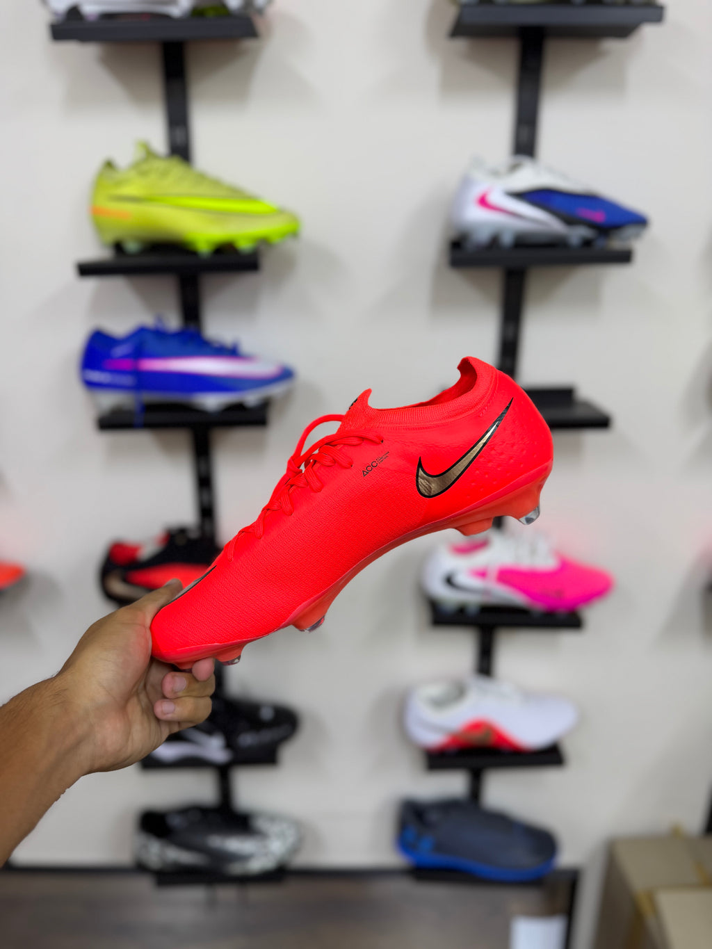 Nike Vapor 17 Elite FG rojas