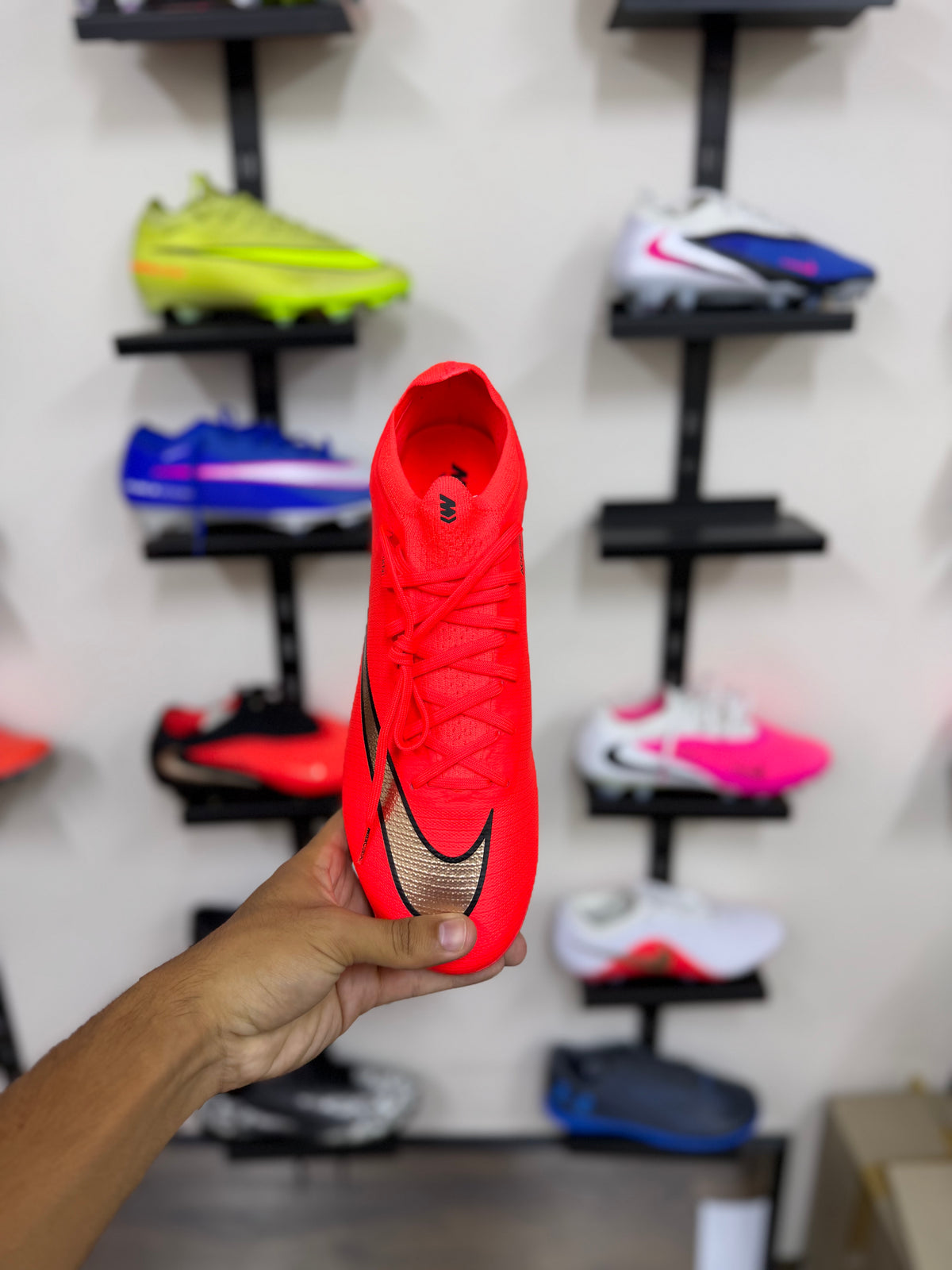 Nike Vapor 17 Elite FG rojas