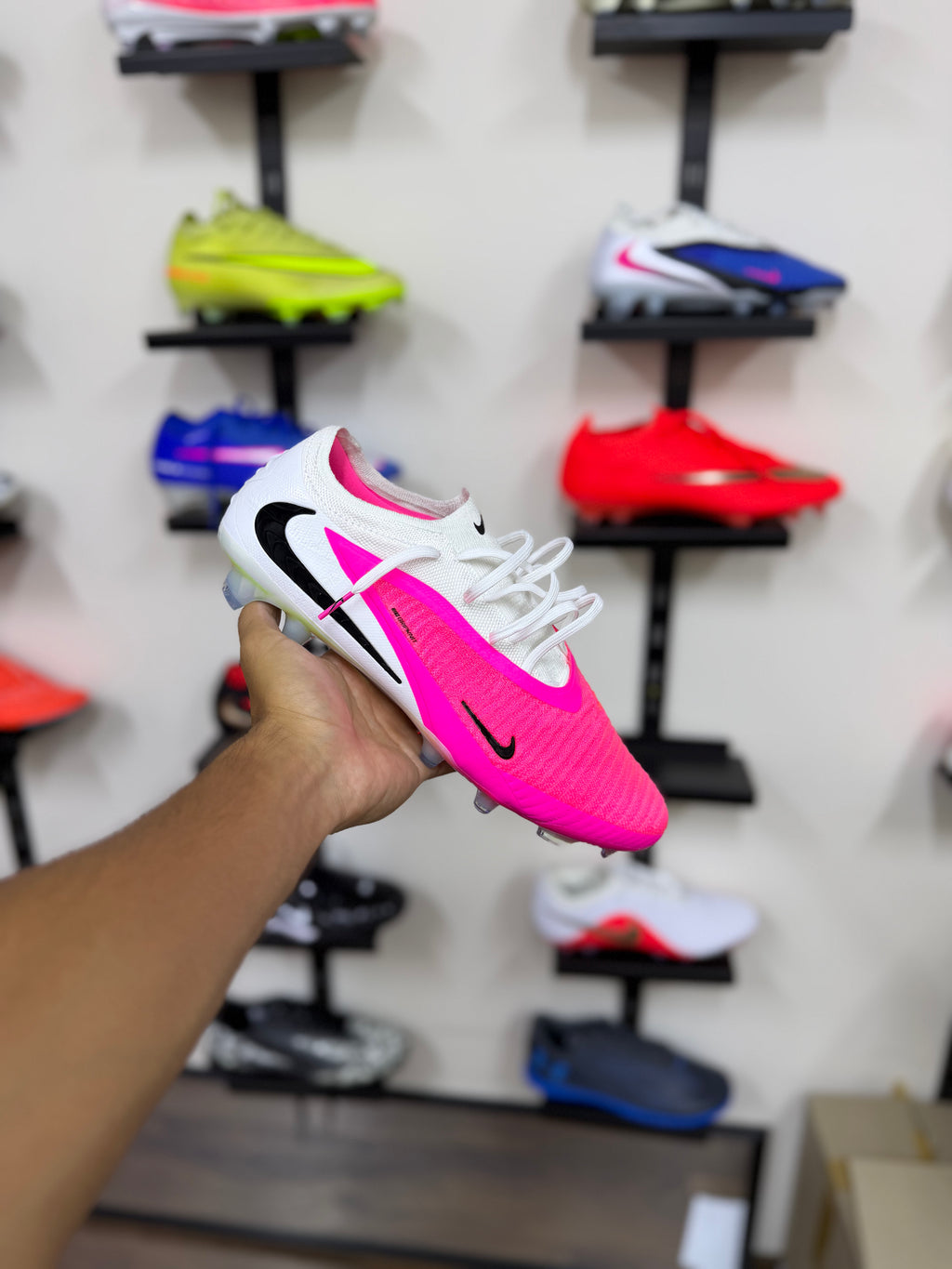 Nike Phantom 6 Elite FG rosadas — fotografía 1