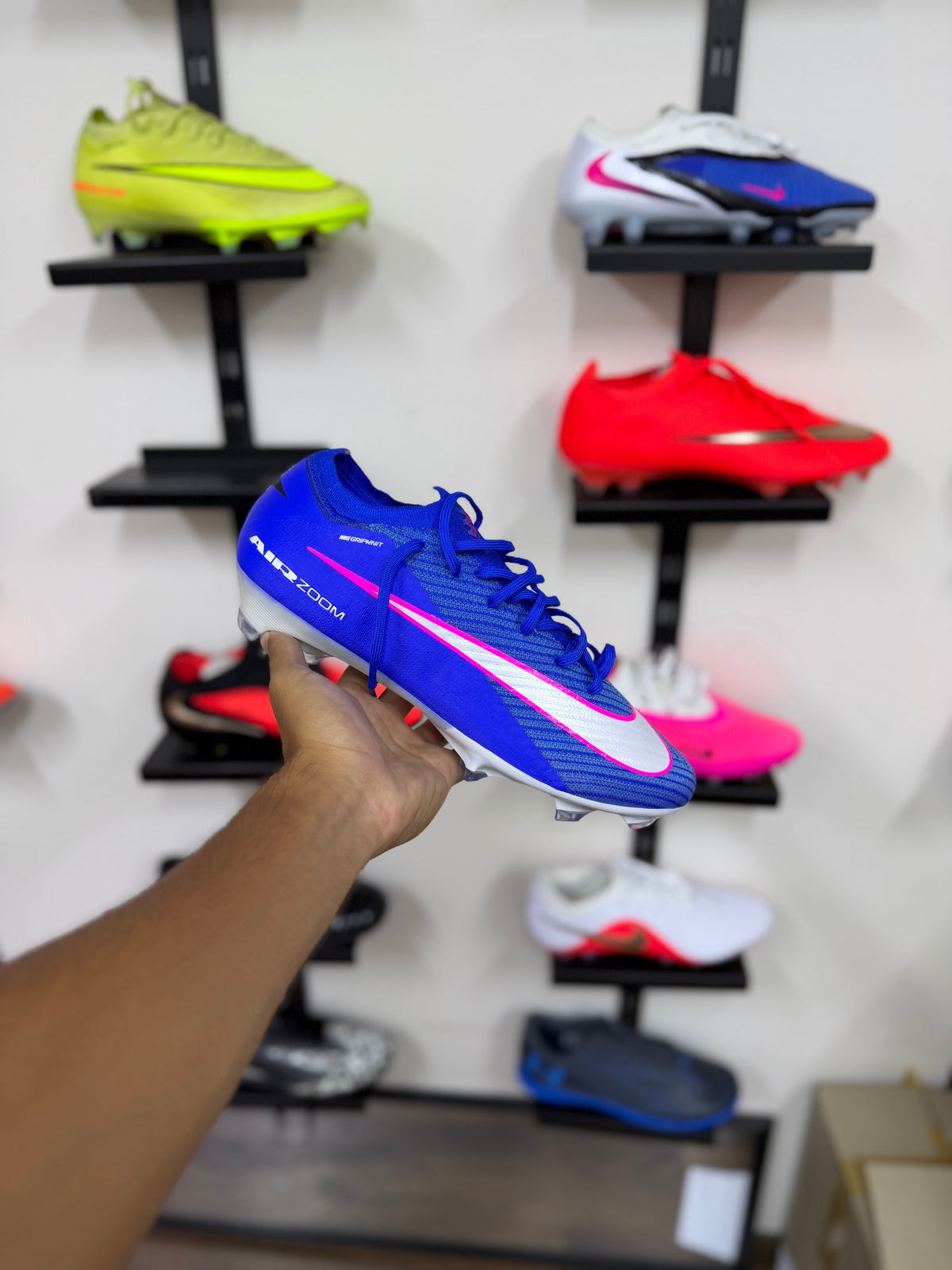 Nike Vapor 16 Elite FG azul